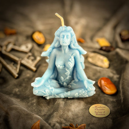 Beeswax Forest Fairy Spell Candle