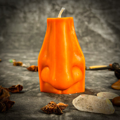 Beeswax Ex-Voto Nose Spell Candle
