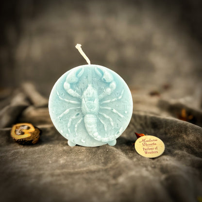 Beeswax Scorpio Scorpion Zodiac Spell Candle