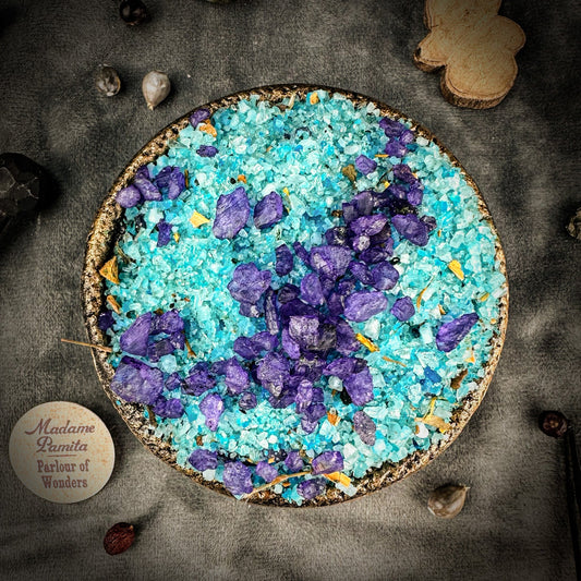 Binding Bath Crystals – 8, 16 or 32 Oz Sea Salt, Epsom Salt & Knotweed Blend