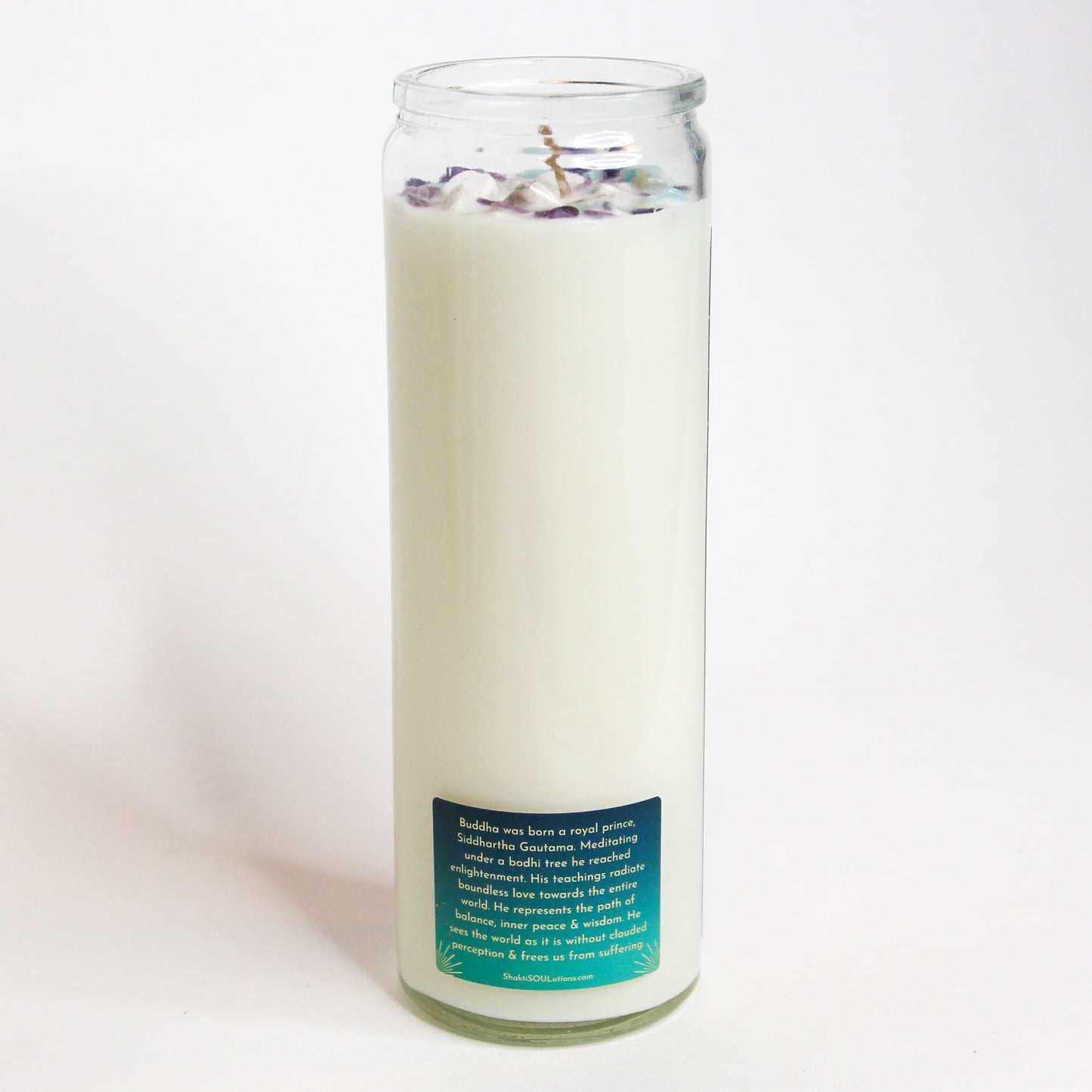 Buddha Crystal Altar Candle