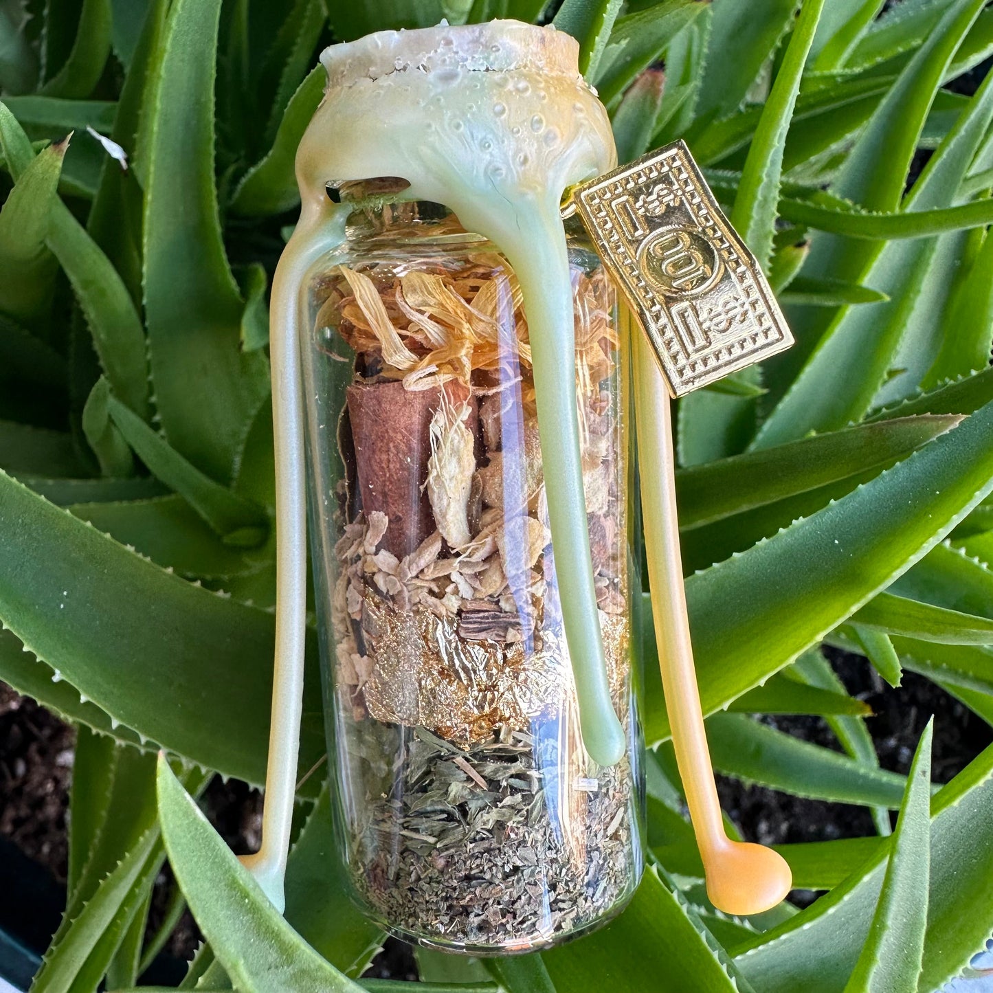 Money Spell Jars