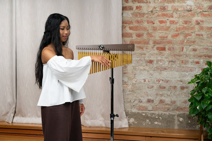 Metallic Chimes, 27 Bars, Walnut Brown