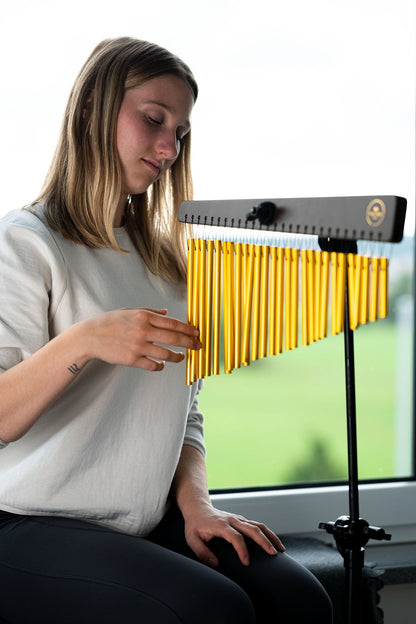 Metallic Chimes, 27 Bars, Walnut Brown