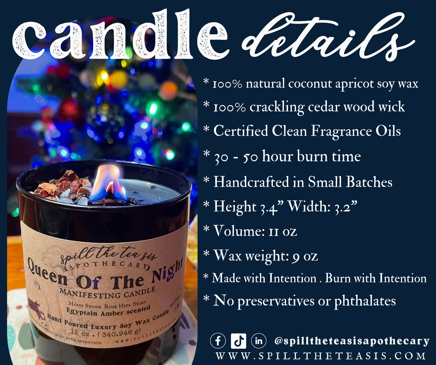 Go With The Waves Intentionally Poured Candle - 9oz - JAR COLOR MAY VARY