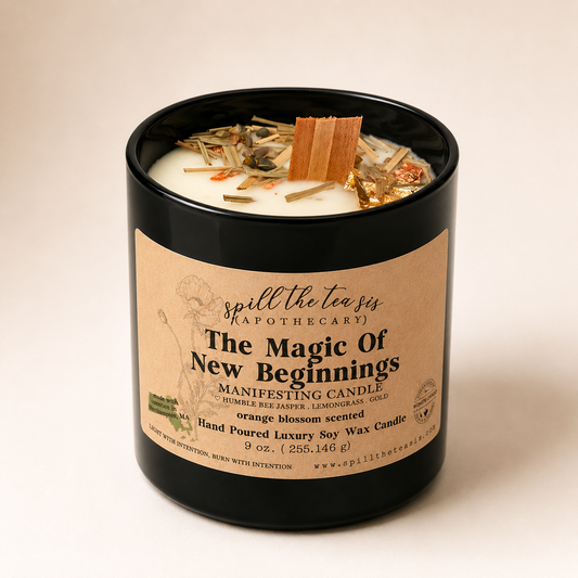Magic of New Beginnings Bergamot & Neroli Road Opener Candle – 9 oz