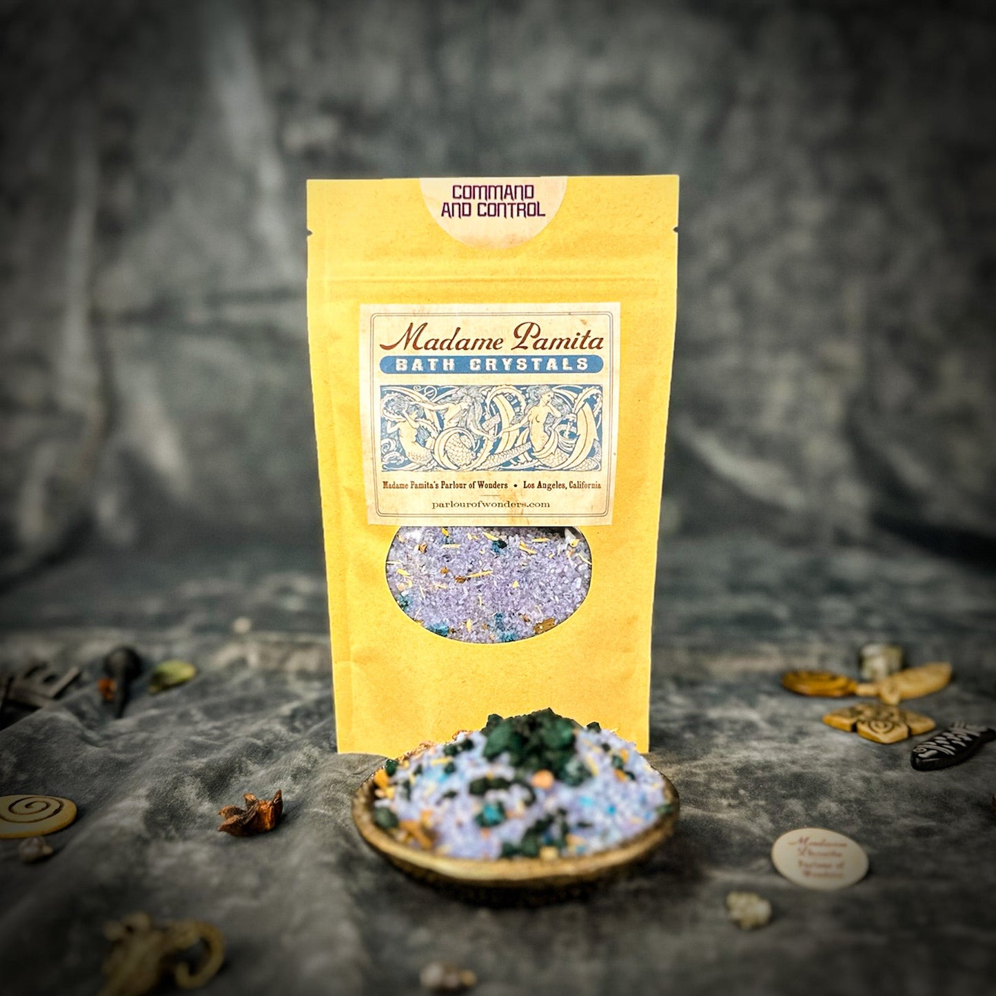 Command and Control Bath Crystals