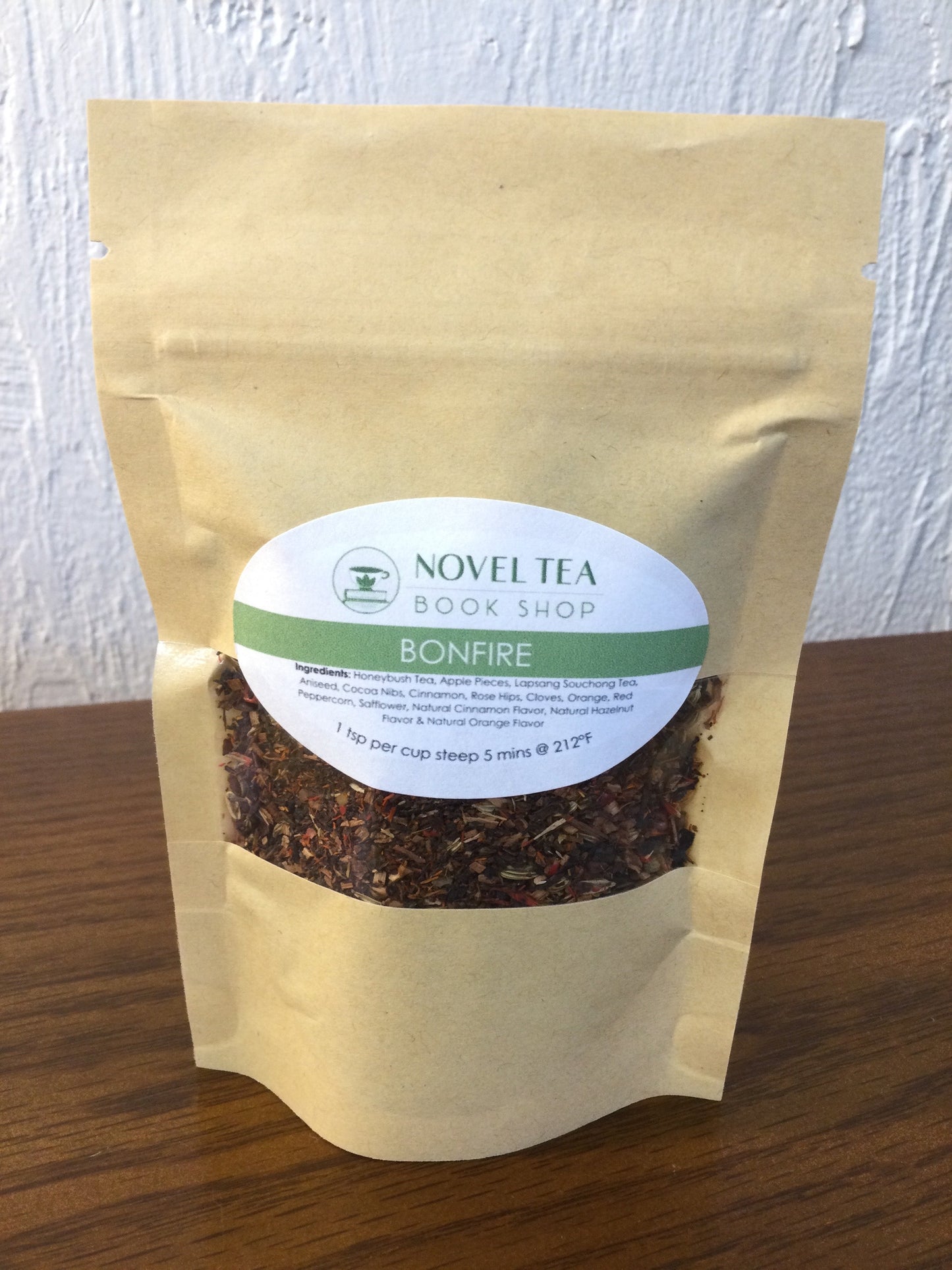 Bonfire Loose Leaf Tea: Cozy Autumn Spice Blend with Honeybush