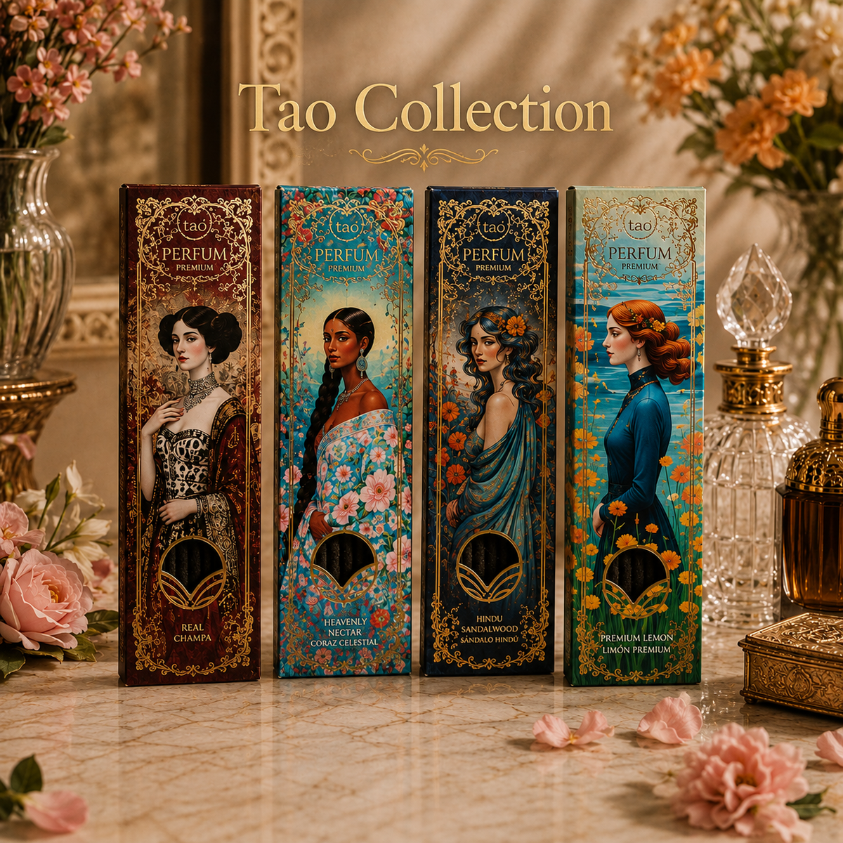 Tao Premium Incense Collection – 60-Minute Sticks, 4 Scents – additional product gallery view