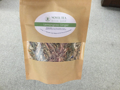 Bright Invigorating Lemongrass Ginger Loose Leaf Tea Blend