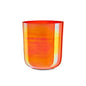 6.7" Essence Crystal Singing Bowl, Note C4, Orange, Root Chakra, 440 Hz