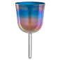 4.5" Essence Solfeggio Crystal Singing Bowl, MI 528 Hz, Sunrise Blue