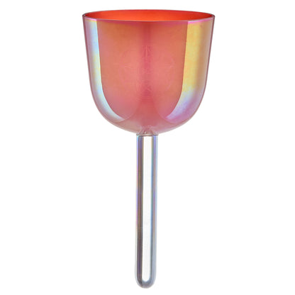 3.25" Essence Solfeggio Crystal Singing Bowl, 963 Hz, Coral Reef