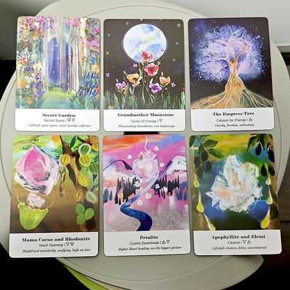 Earth Alchemy Oracle Deck for Healing and Nature Wisdom