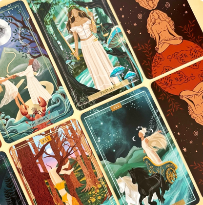 Earth Wisdom Tarot Deck: Divine Feminine Intuition Guide