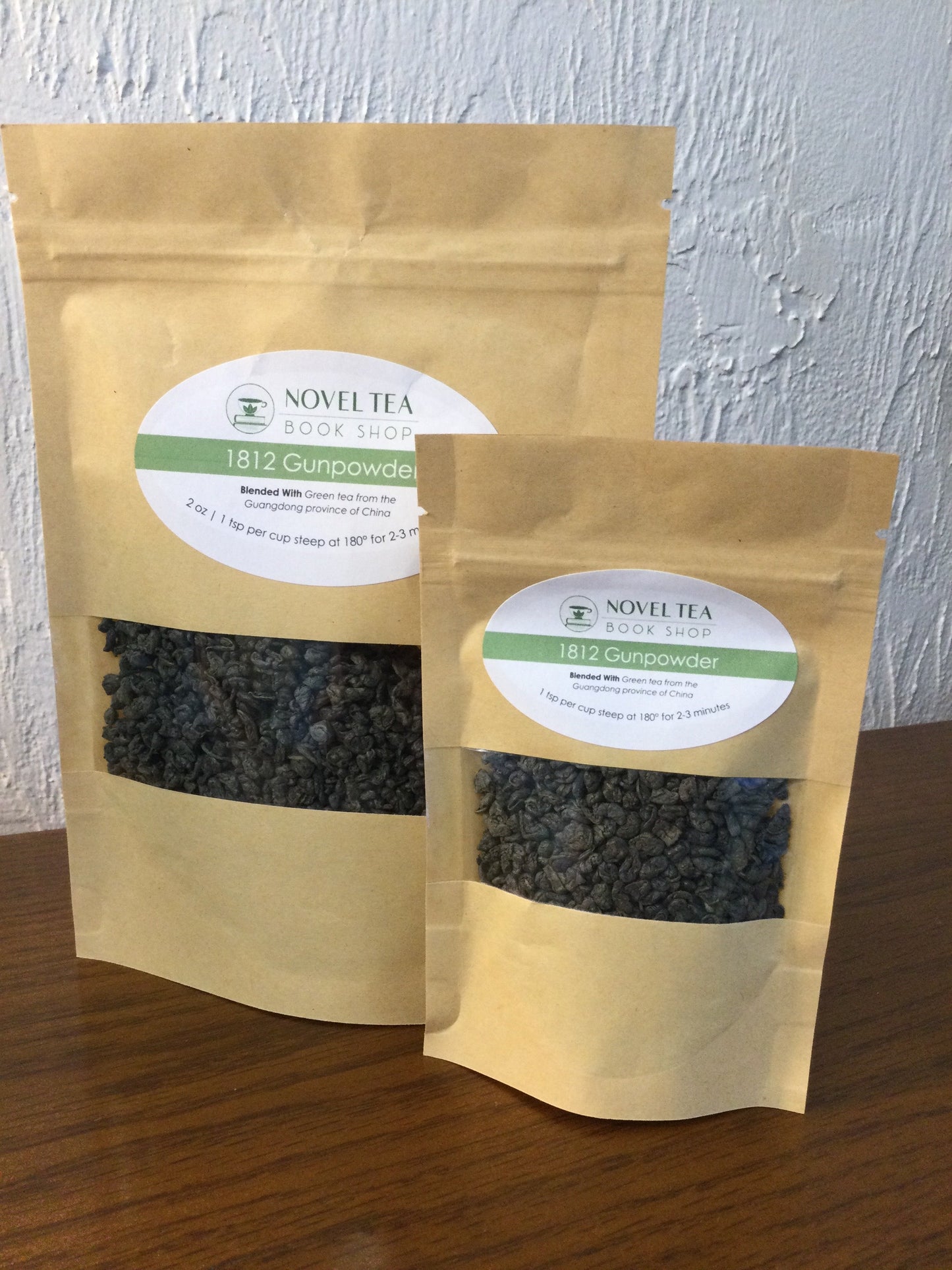1812 Gunpowder Green Loose Leaf Tea - Bold Smoky Blend
