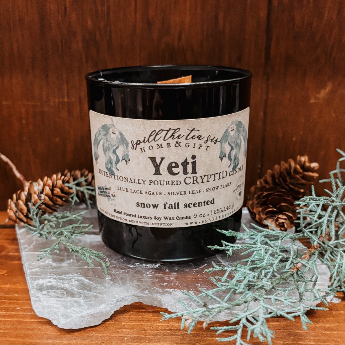 Yeti Intention Soy Wax Candle - 9oz