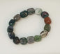 Fancy Jasper Natural Crystal Tumbled Gemstone Energy Stretch Bracelet