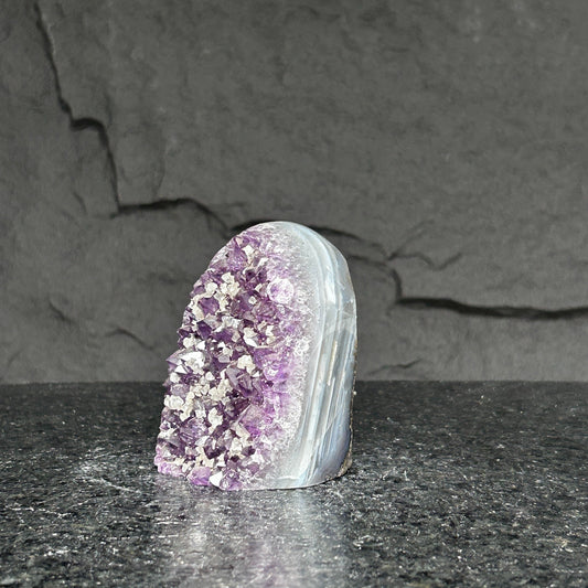 Uruguayan Amethyst Geode – 1.4 lb, 4 Inches