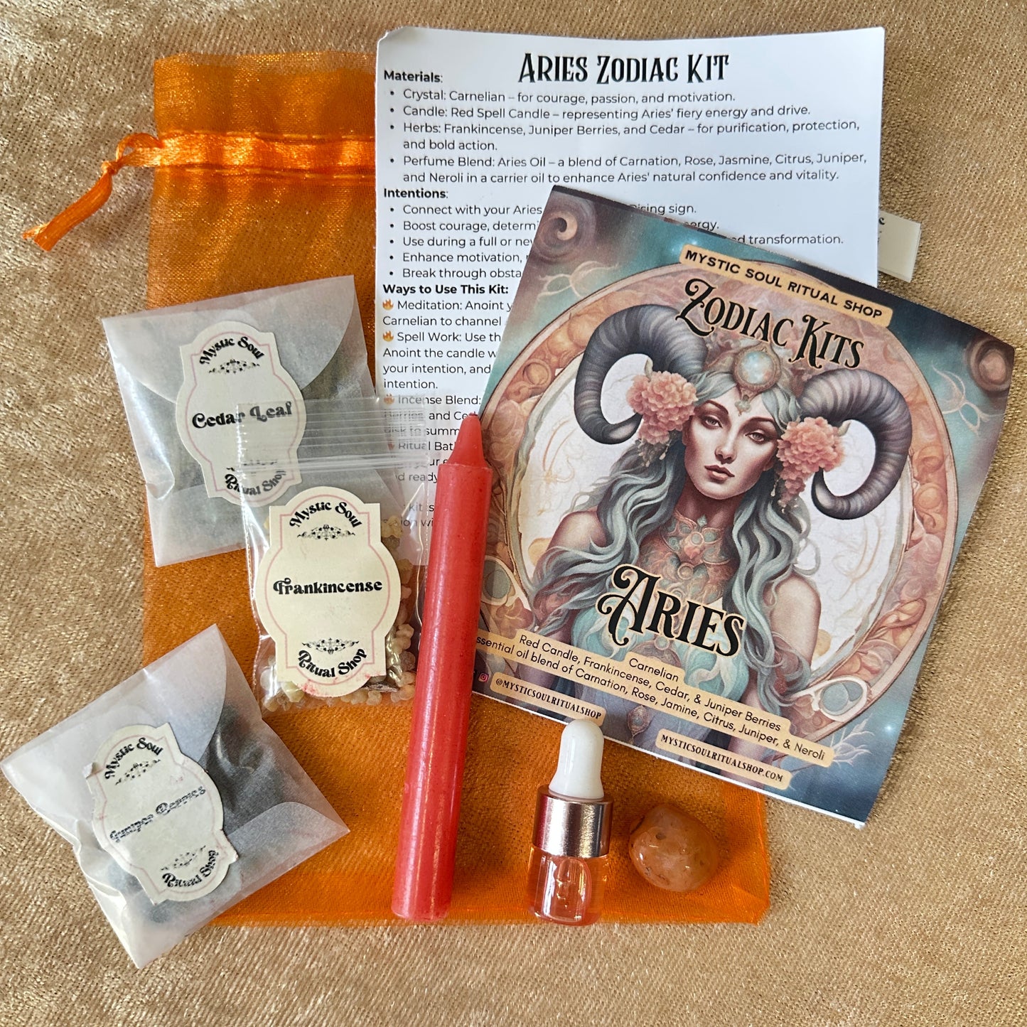 Zodiac Magick Ritual Kits