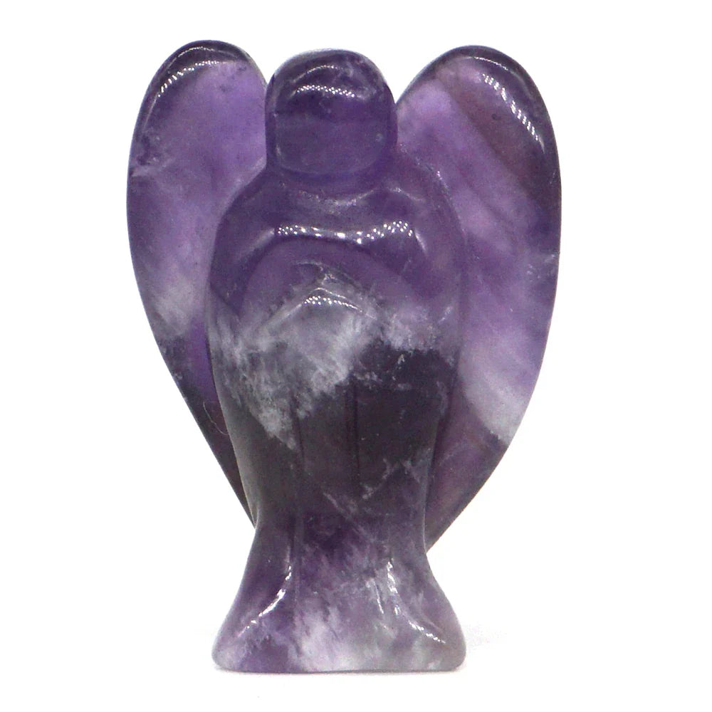 Premium Crystal Angel Figurines for Spiritual Protection
