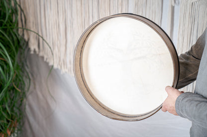 16" Designed Hand Drum, Tree of Life