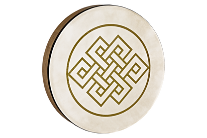 16" Designed Hand Drum, Endless Knot