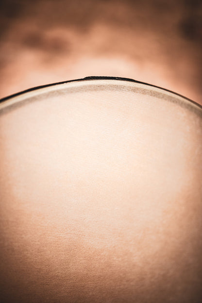 18" Woven Synthetic Head Hand Drum, Walnut Brown