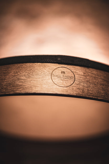 18" Woven Synthetic Head Hand Drum, Walnut Brown