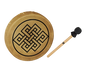 15" Native American-Style Hoop Drum, Endless Knot