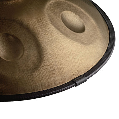 Sensory Handpan, D Kurd, 9 Notes, Vintage Gold