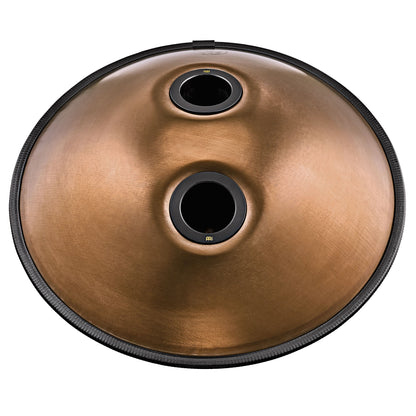 Sensory Handpan, BB2 Amara, 9 Notes, Vintage Copper, Engraved Design
