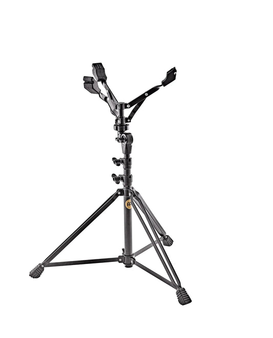 Handpan & Steel Tongue Drum Stand, Height Adjustable 28" - 39", Metallic