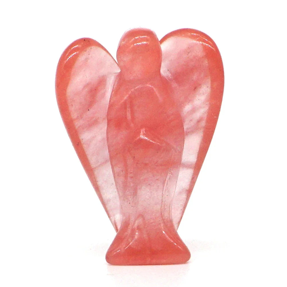 Premium Crystal Angel Figurines for Spiritual Protection