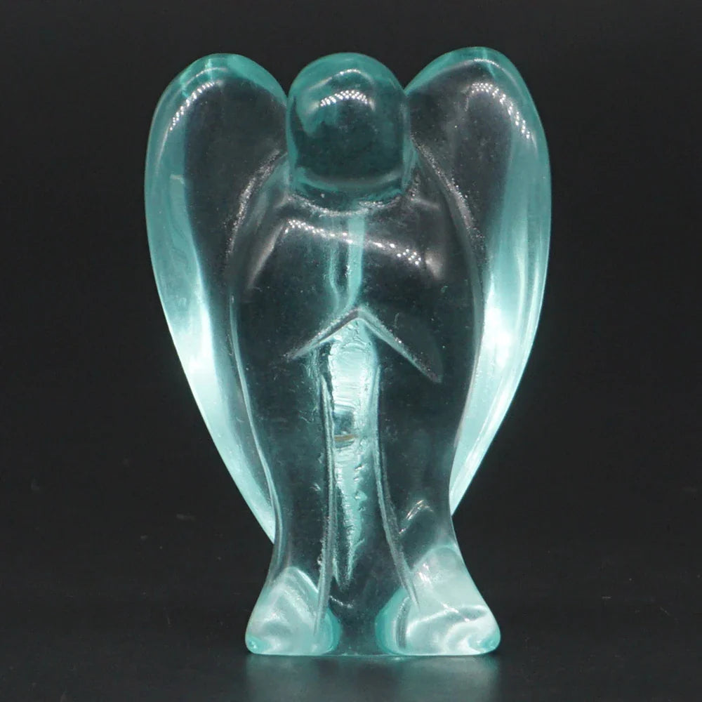 Premium Crystal Angel Figurines for Spiritual Protection