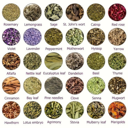 Green Witchcraft Herbs Kit for Wiccan Rituals and Spells