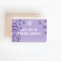 Cozy Lavender Scented Go Away I'm Reading Wax Melt