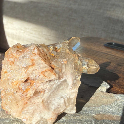 Kundalini Citrine Cavern Cluster Crystal - Mystical Healing