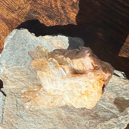 Kundalini Citrine Cavern Cluster Crystal - Mystical Healing