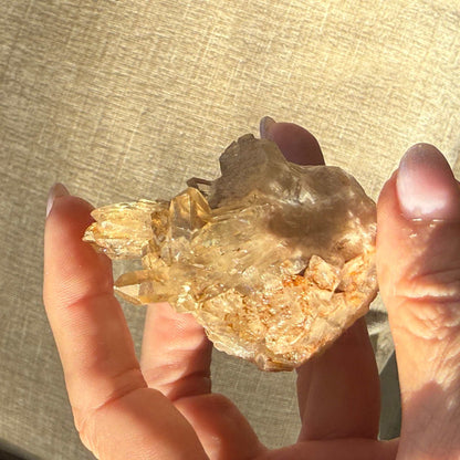 Kundalini Citrine Cavern Cluster Crystal - Mystical Healing