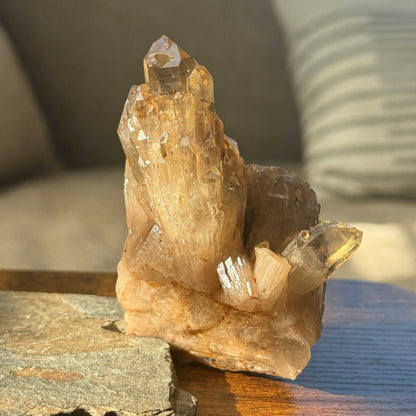 Kundalini Citrine Summit Crystal for Spiritual Growth