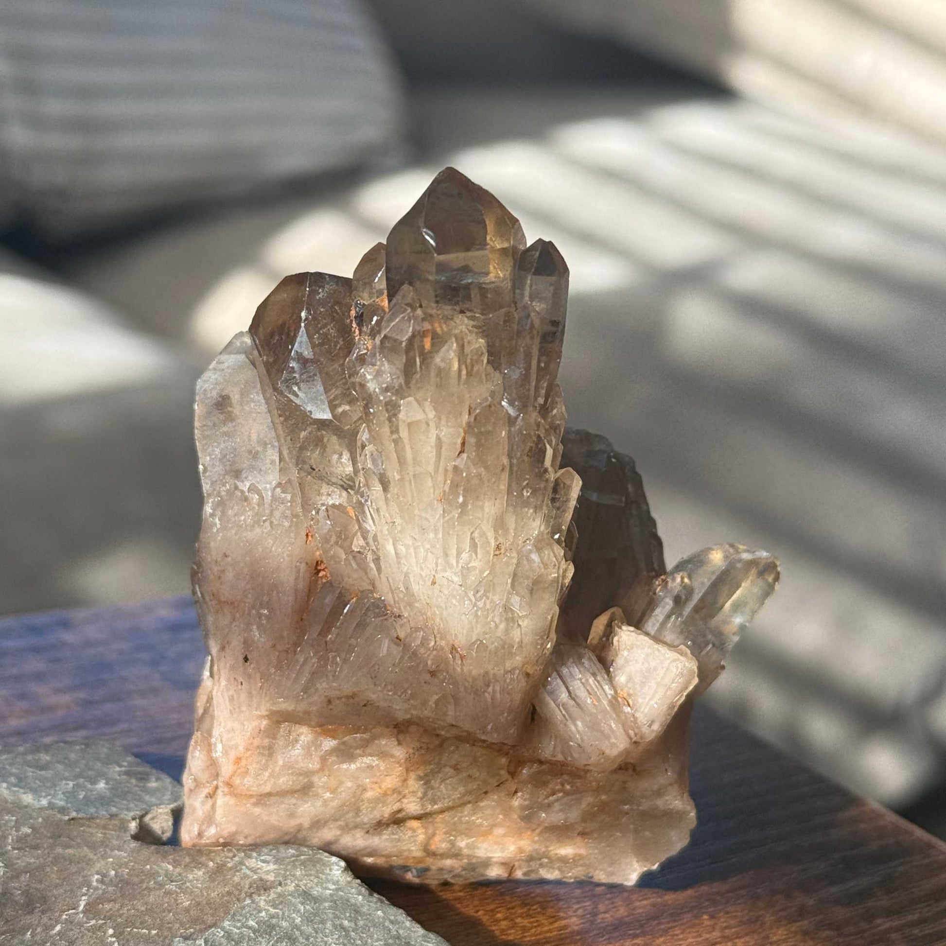 Kundalini Citrine Summit Crystal for Spiritual Growth