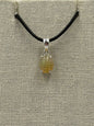 Sterling Silver Oval Ethiopian Opal Pendant Size 3