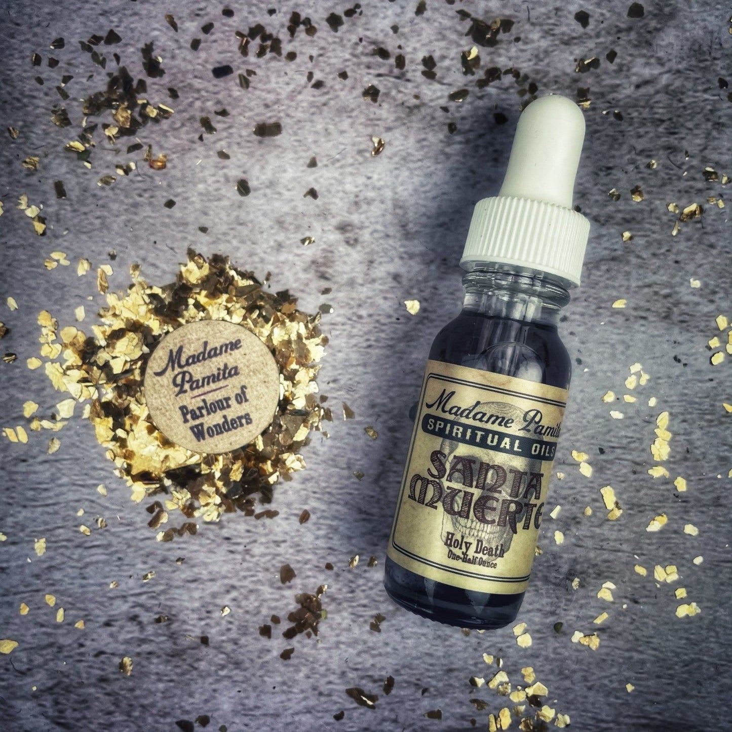 Santa Muerte Oil by Madame Pamita