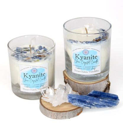 Kyanite Clean Crystal Candle