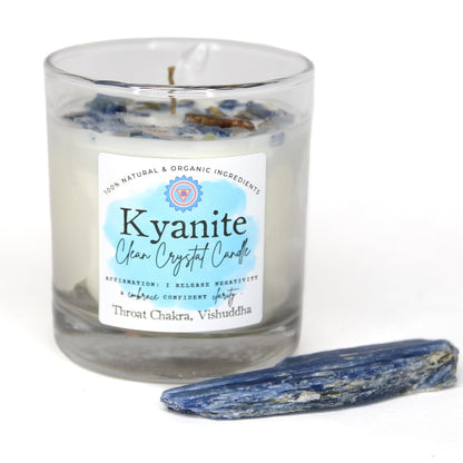 Kyanite Clean Crystal Candle