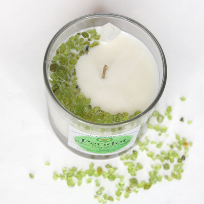 Peridot Clean Crystal Candle