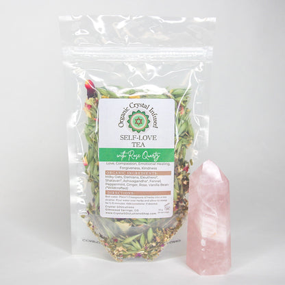 Self-Love Tea - Organic Crystal Infused