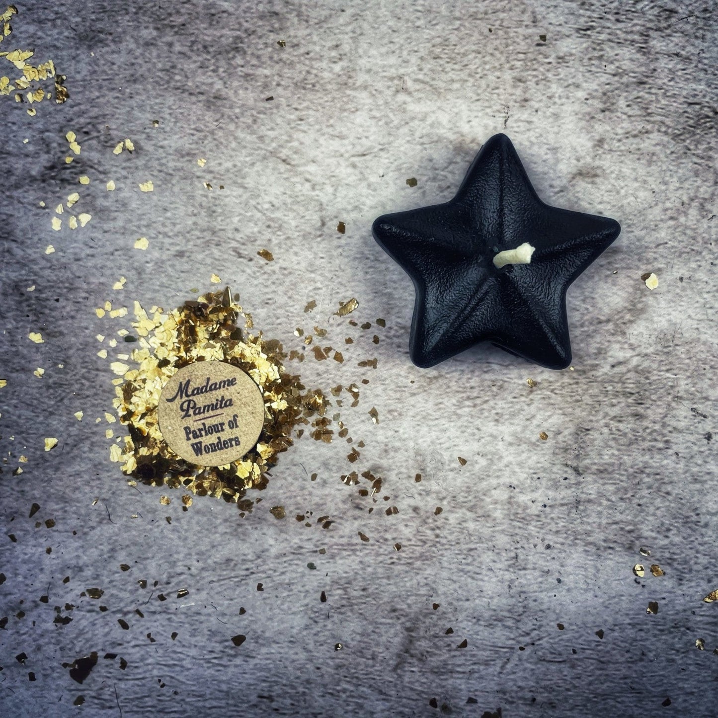 Beeswax Sister Star Spell Candle