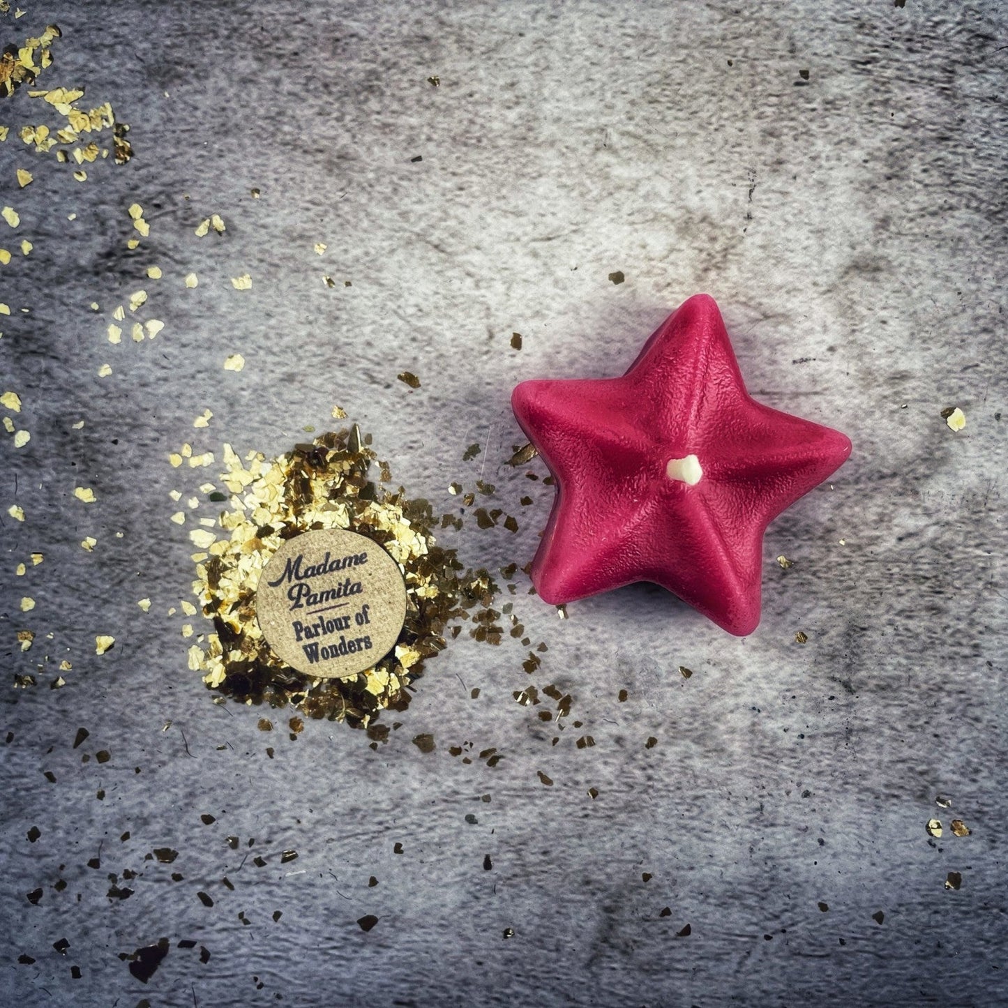 Beeswax Sister Star Spell Candle